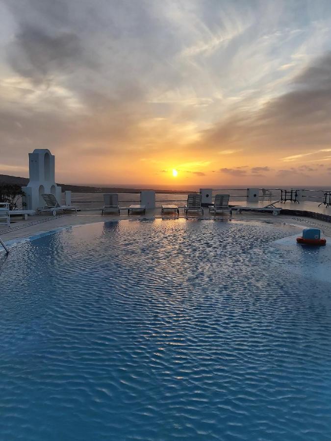 Ether Sunset Oia Oía Exterior foto