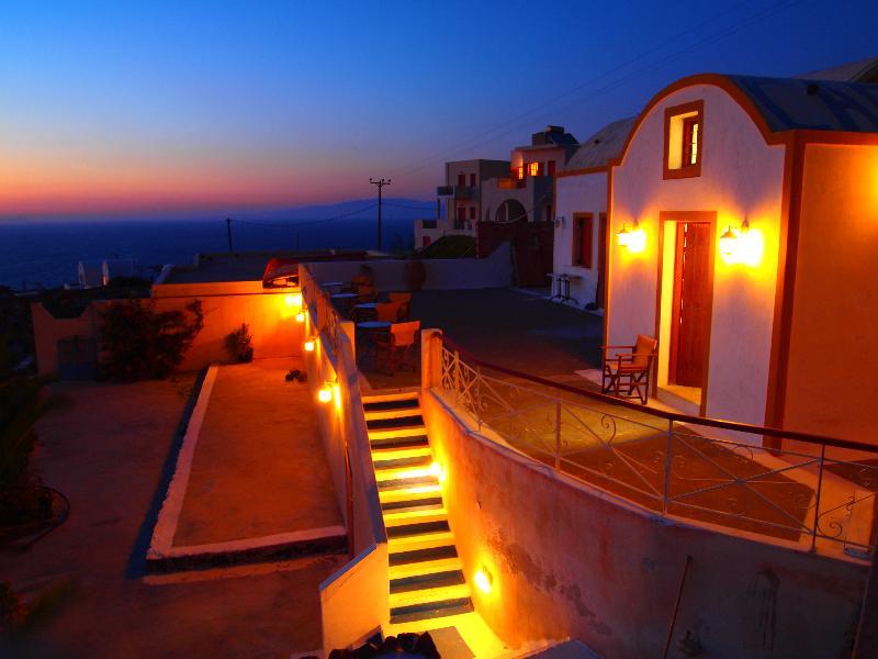 Ether Sunset Oia Oía Exterior foto